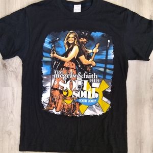 2007 Tim McGraw Faith Hill Soul 2 Soul Concert T
